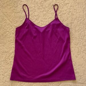 White House Black Market Magenta Camisole